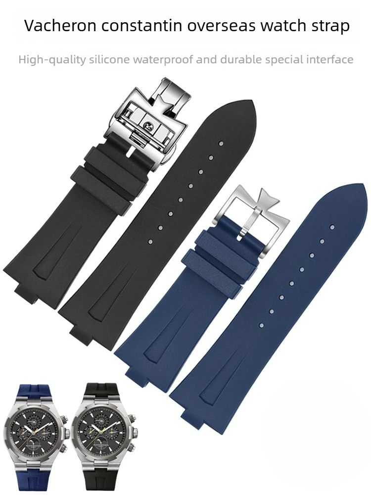 Suitable for Vacheron Constantin Vertical and Horizontal VC Rubber Watch Strap 47450 49150 47040 Silicone Bracelet
Suitable for Vacheron Constantin Vertical and Horizontal VC Rubber Watch Strap 47450 49150 47040 Silicone Bracelet