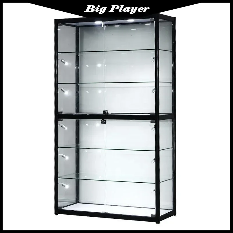 Top QualityRetail Store Furniture Glass Display Cabinet, Affordable Display Cabinet With LED Lights, With Lock
Top QualityRetail Store Furniture Glass Display Cabinet, Affordable Display Cabinet With LED Lights, With Lock