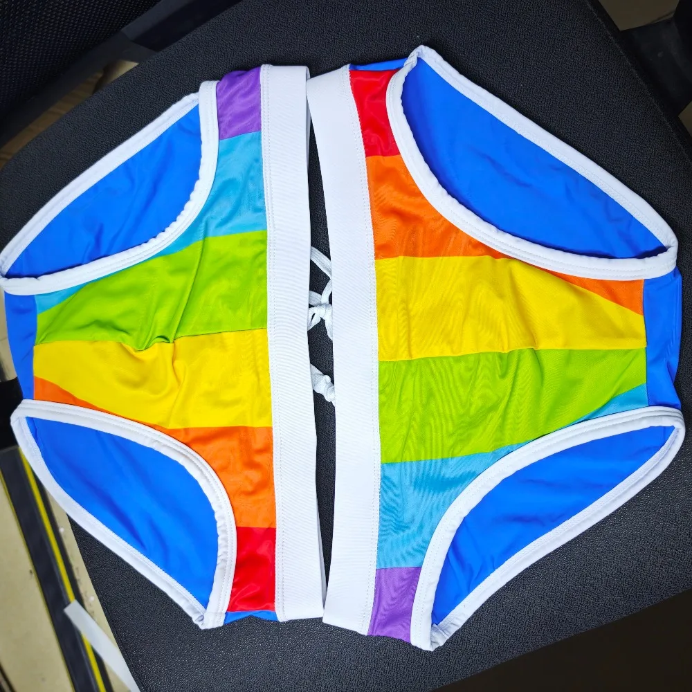 ..2026Combination triangle rainbow men's trunks low-rise quick-drying professional swimming trunks swimsuits cross-border 10044
..2026Combination triangle rainbow men's trunks low-rise quick-drying professional swimming trunks swimsuits cross-border 10044