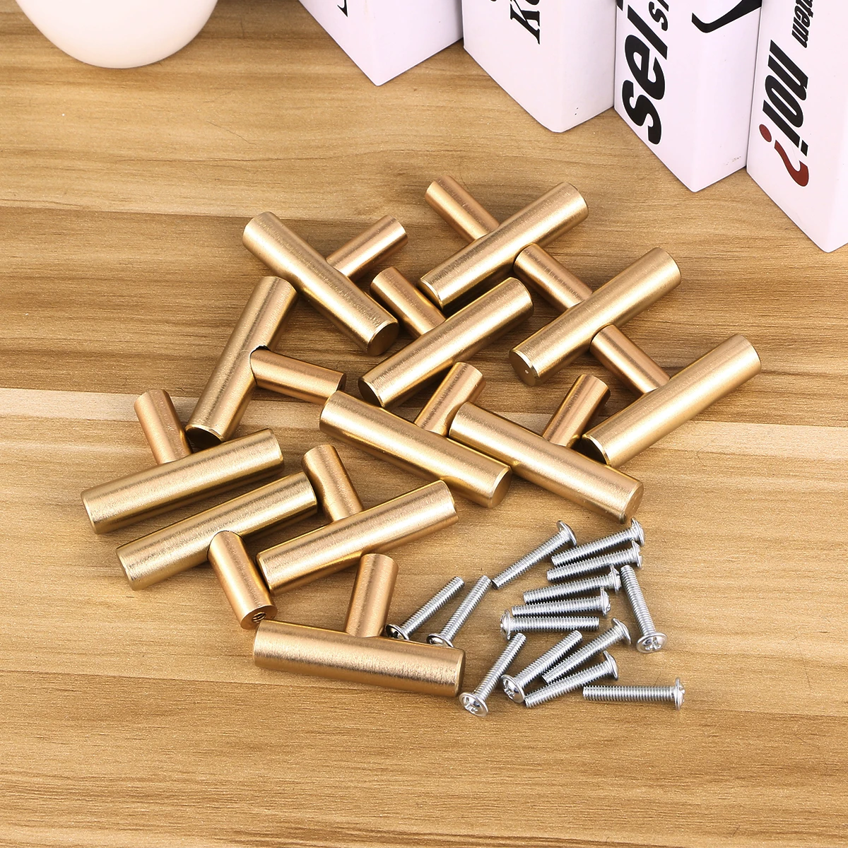 12Pcs Alloy Pull Handle Premium Cabinet Drawer Knobs for Kitchen Cupboard Door Wardrobe Easy Install Golden Alloy Pull Handle 
12Pcs Alloy Pull Handle Premium Cabinet Drawer Knobs for Kitchen Cupboard Door Wardrobe Easy Install Golden Alloy Pull Handle