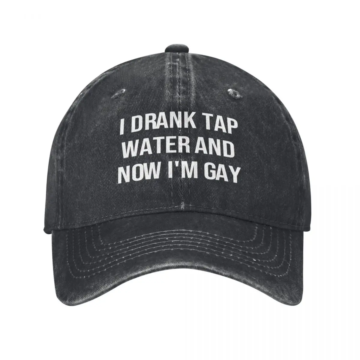 Унисекс I Drank Tap Water And Now I'm Gay Бейсбольная кепка с принтом Регулируемая шляпа дальнобойщика для папы Бейсбольная кепка Snapback
Унисекс I Drank Tap Water And Now I'm Gay Бейсбольная кепка с принтом Регулируемая шляпа дальнобойщика для папы Бейсбольная кепка Snapback