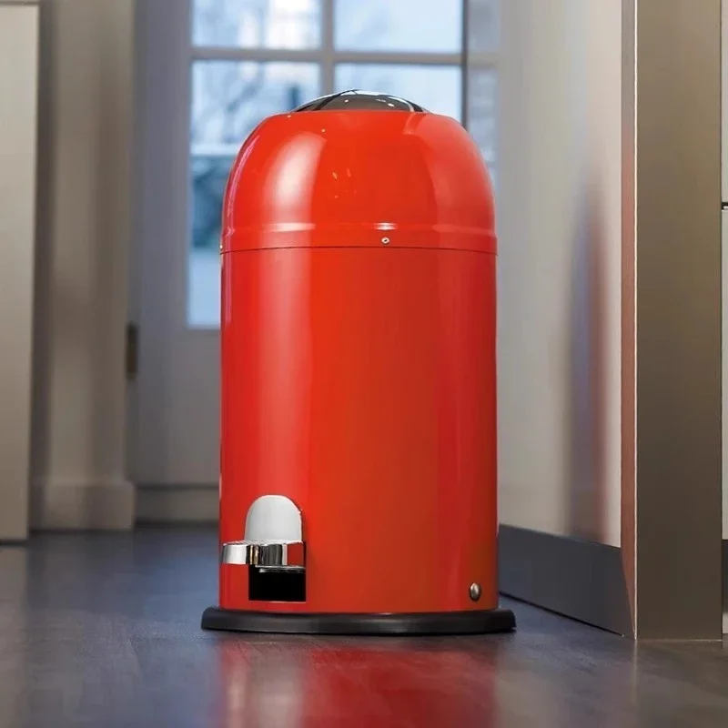 Lid trash can, home living room bathroom foot-operated retro knight trash can
Lid trash can, home living room bathroom foot-operated retro knight trash can