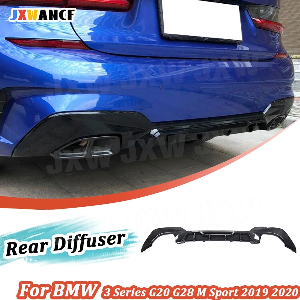 JXWANCF PP For BMW 3 Series G20 G28 M Sport 2019 2020 Rear Lip Diffuser Spoiler Square Exhaust Tip Type Back Bumper Lip Guard
JXWANCF PP For BMW 3 Series G20 G28 M Sport 2019 2020 Rear Lip Diffuser Spoiler Square Exhaust Tip Type Back Bumper Lip Guard