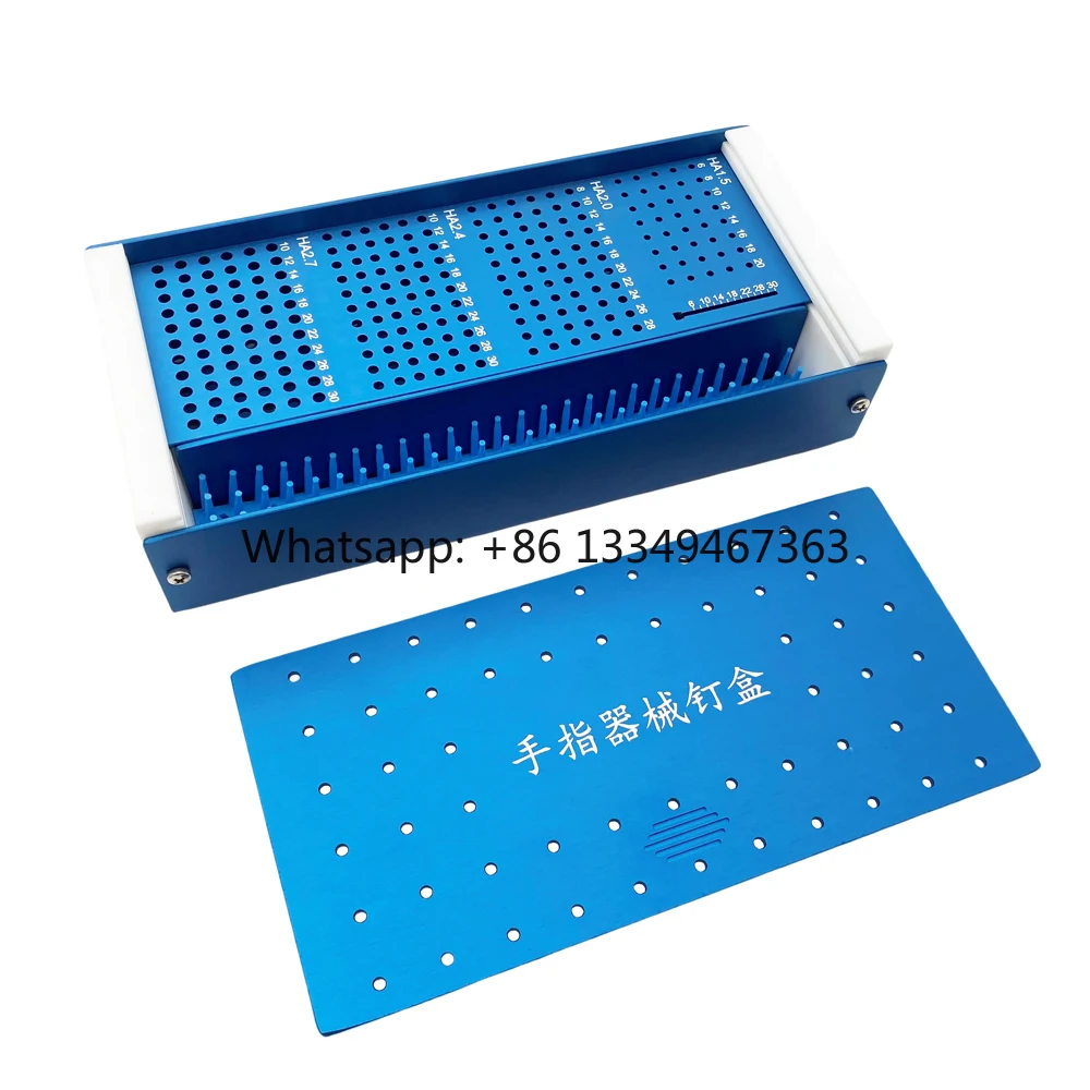 Box for Mini 1.5/2.0/2.4/2.7mm Screw Box Surgical Pet
Box for Mini 1.5/2.0/2.4/2.7mm Screw Box Surgical Pet