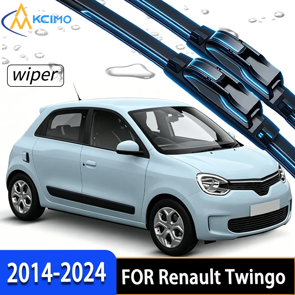 Premium Front Wiper Blades with Long-Lasting Rubber, Consistent All-Weather Performance for Renault Twingo III 2014-2024
Premium Front Wiper Blades with Long-Lasting Rubber, Consistent All-Weather Performance for Renault Twingo III 2014-2024