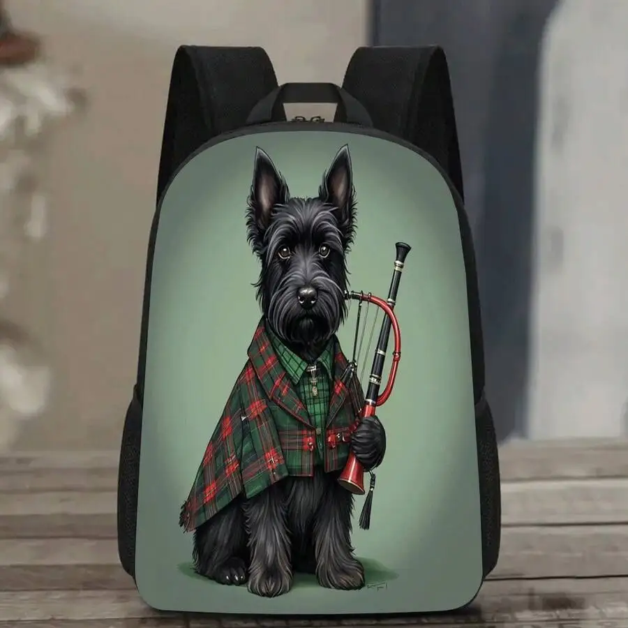 Scottish Terrier Backpack 17 Inch Laptop Bag With Water Bottle Holder Durable Casual Backpack For Adults
Scottish Terrier Backpack 17 Inch Laptop Bag With Water Bottle Holder Durable Casual Backpack For Adults