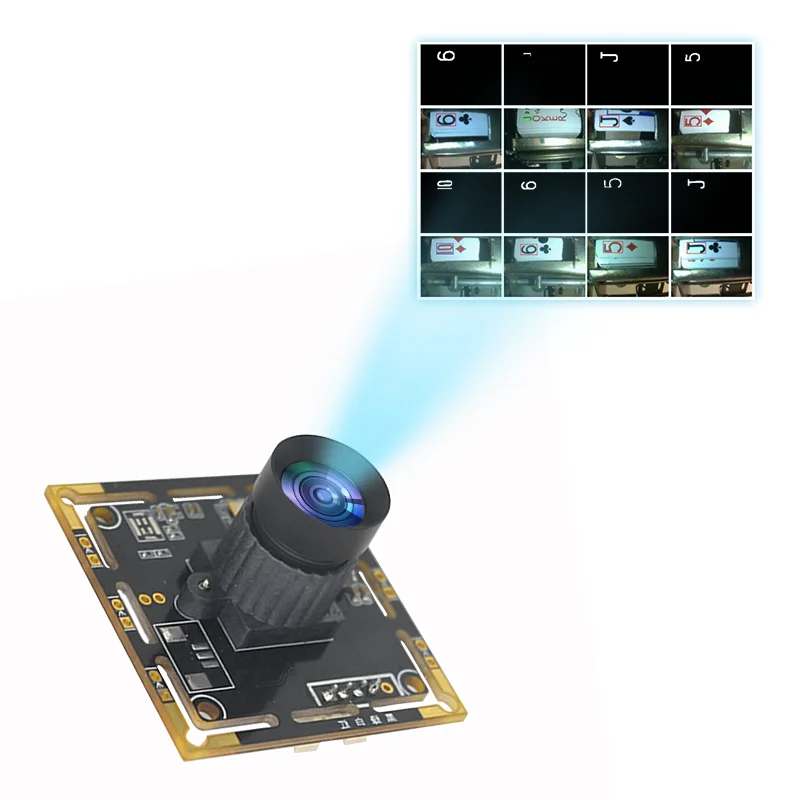 Playing card detection Fixed Focus 16MP USB IMX298 camera module
Playing card detection Fixed Focus 16MP USB IMX298 camera module
