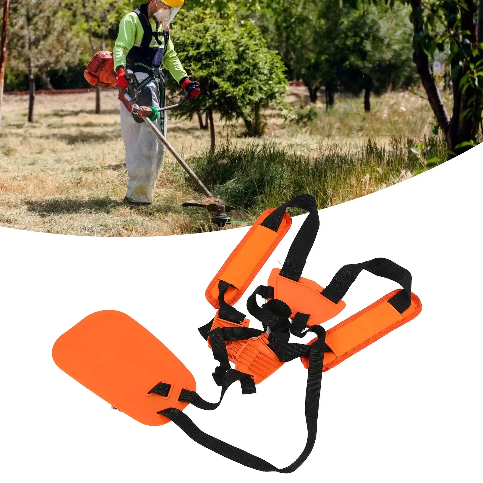 For Brush Cutter Strimmer Harness Brush Cutter Strap Trimmer Shoulder Strap Lawn Mower Harness Strap Double Shoulder Nylon Belt
For Brush Cutter Strimmer Harness Brush Cutter Strap Trimmer Shoulder Strap Lawn Mower Harness Strap Double Shoulder Nylon Belt