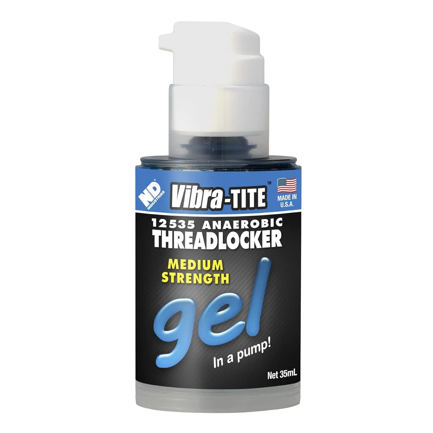 Blue Medium Strength Threadlocker, 35 ml Pump - Removable, Prevents Leaks & Loosening
Blue Medium Strength Threadlocker, 35 ml Pump - Removable, Prevents Leaks & Loosening