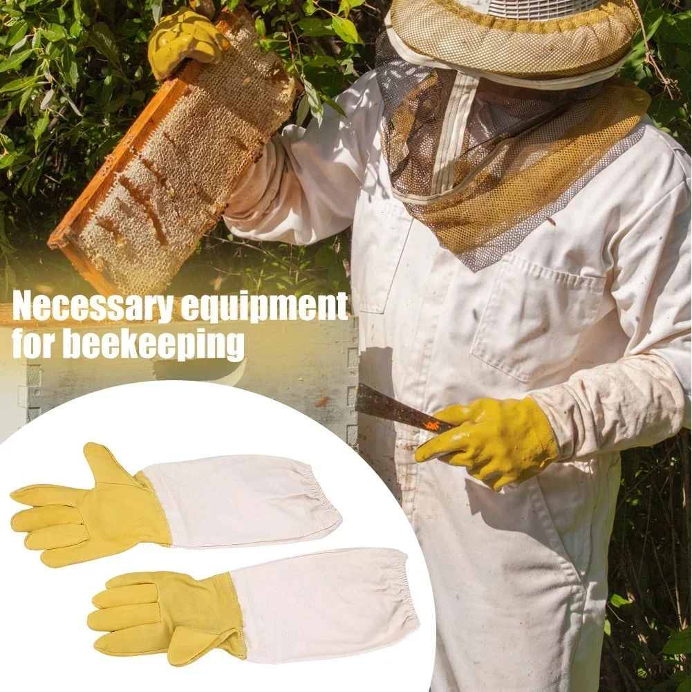 1 Pair Of Protective Long Sleeves Elastic Beekeeping Gloves Perfect For Beginner Beekeeper XXL
1 Pair Of Protective Long Sleeves Elastic Beekeeping Gloves Perfect For Beginner Beekeeper XXL