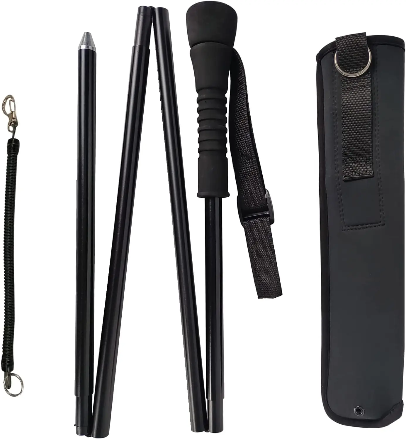 Складная трость для прогулок по воде с индикатором глубины, корпус из коррозионностойкого алюминия
Складная трость для прогулок по воде с индикатором глубины, корпус из коррозионностойкого алюминия