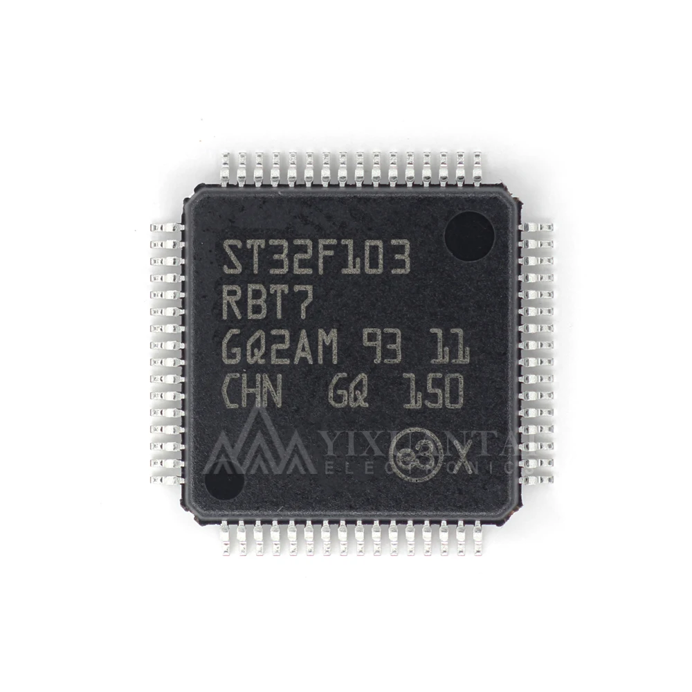 5pcs/lot NEW STM32F103RBT7 General Purpose 32-Bit Microcontroller MCU IC LQFP 64-Pin 128KB Flash Embedded Control Chip
5pcs/lot NEW STM32F103RBT7 General Purpose 32-Bit Microcontroller MCU IC LQFP 64-Pin 128KB Flash Embedded Control Chip