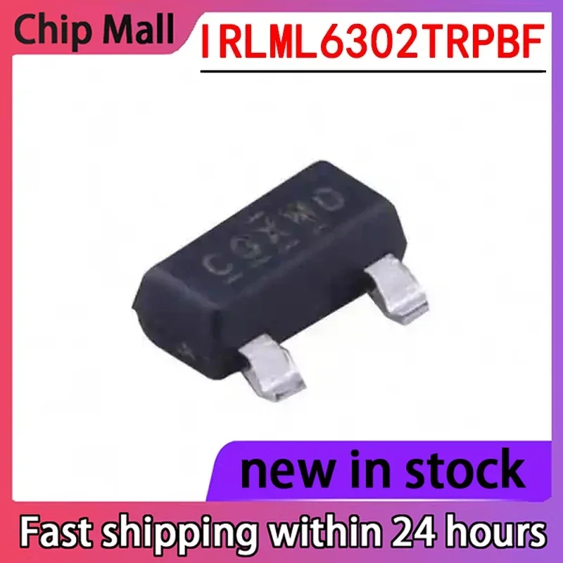 50PCS New IRLML6302TRPBF Package SOT23-3 P-channel 20V 780mA Field-effect Transistor
50PCS New IRLML6302TRPBF Package SOT23-3 P-channel 20V 780mA Field-effect Transistor