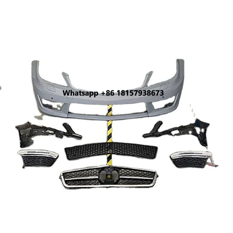 Car Bumper for Mercedes Benz C- Class W204 C260 C200 C300 Modified C63 AMG Front Bumper with Grille 2011-2014
Car Bumper for Mercedes Benz C- Class W204 C260 C200 C300 Modified C63 AMG Front Bumper with Grille 2011-2014