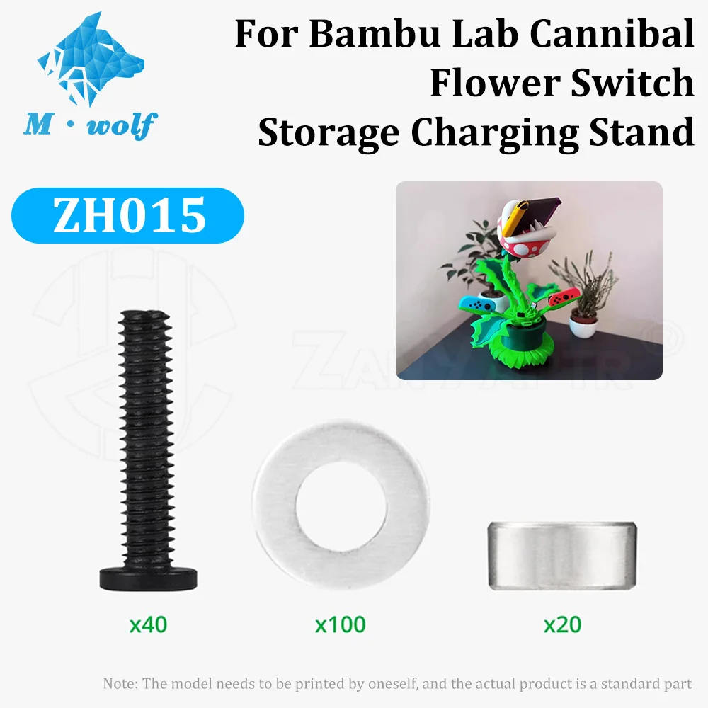 Для Bambu Lab DIY Cannibal Flower Switch Подставка для зарядки ZH015 Креативная модель Компоненты 3D-принтер
Для Bambu Lab DIY Cannibal Flower Switch Подставка для зарядки ZH015 Креативная модель Компоненты 3D-принтер