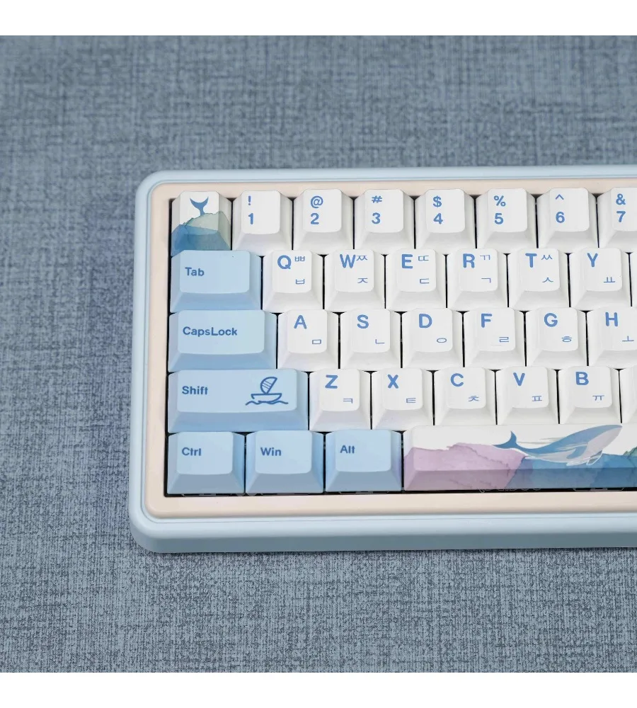 Seasonic keycaps with Korean layout PBT sublimation process are highly compatible with Alice 61 67 and others
Seasonic keycaps with Korean layout PBT sublimation process are highly compatible with Alice 61 67 and others