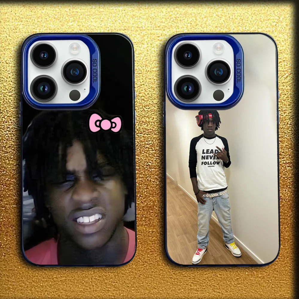 Rapper Chief K-Keef Phone Case For iPhone 16,15,14,13,12,11,Mini,Pro,MAX Blue Matte Silicone Cover
Rapper Chief K-Keef Phone Case For iPhone 16,15,14,13,12,11,Mini,Pro,MAX Blue Matte Silicone Cover