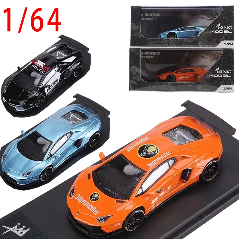 Модель King, литая под давлением, масштаб 1/64, модель автомобиля из сплава Lamborghini, Lamborghini Lp700, игровые транспортные средства, игрушки для мальчиков, коллекция подарков 
Модель King, литая под давлением, масштаб 1/64, модель автомобиля из сплава Lamborghini, Lamborghini Lp700, игровые транспортные средства, игрушки для мальчиков, коллекция подарков