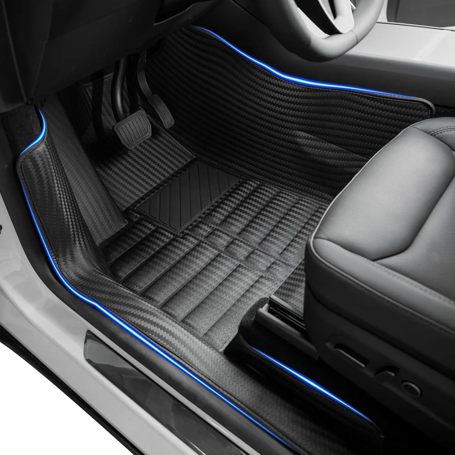 Soft Floor Mats for Tesla Model Y Juniper 2025-2026, All Weather, Custom Fit, 6 PCS, Various Colors
Soft Floor Mats for Tesla Model Y Juniper 2025-2026, All Weather, Custom Fit, 6 PCS, Various Colors