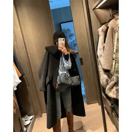 Blue Collection Eco-Friendly Fur Coat Women's Mid-Length Collarl Bla Jaet Versatile Winter Outerwear for Ladies
Blue Collection Eco-Friendly Fur Coat Women's Mid-Length Collarl Bla Jaet Versatile Winter Outerwear for Ladies