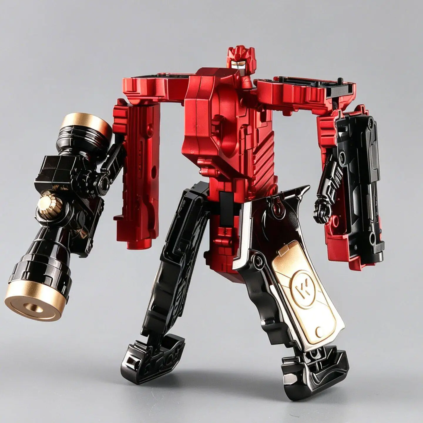 Sound and light gun transforming robot firing projectiles model children's pistol transforming warrior gift
Sound and light gun transforming robot firing projectiles model children's pistol transforming warrior gift