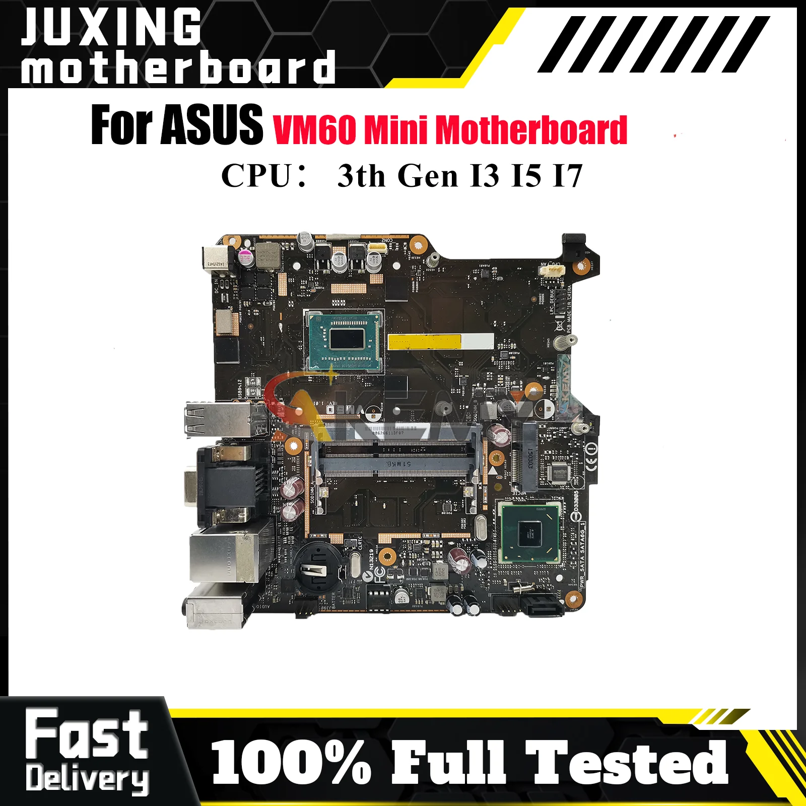 VM60 Laptop Motherboard For ASUS VivoMini VM60 Notebook Mainboard With I3 I5 I7 CPU 100% tests OK fast shipping High quality
VM60 Laptop Motherboard For ASUS VivoMini VM60 Notebook Mainboard With I3 I5 I7 CPU 100% tests OK fast shipping High quality