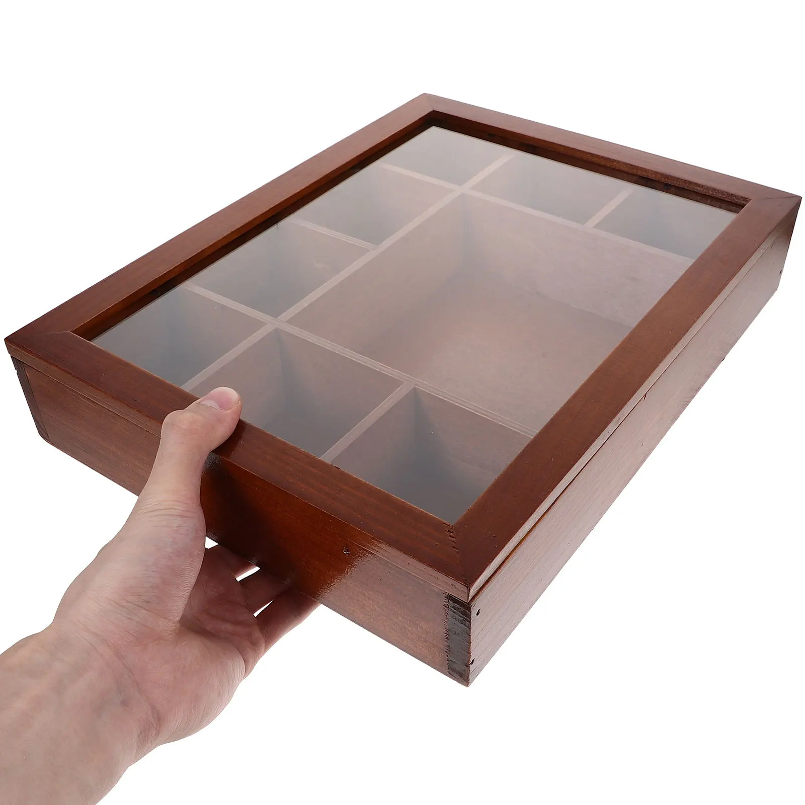 Wooden Jewelry Storage Box Dustproof Retro Design with Transparent Lid Multi Compartment Organizer for Rings Necklaces Watches
Wooden Jewelry Storage Box Dustproof Retro Design with Transparent Lid Multi Compartment Organizer for Rings Necklaces Watches