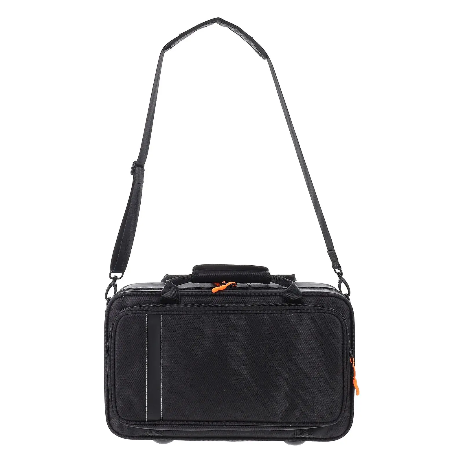 Clarinet Bag Black Hard Shell Portable Single Double Shoulder Backpack Lightweight Clarinet Box Accessory Oxford Cloth Durable 
Clarinet Bag Black Hard Shell Portable Single Double Shoulder Backpack Lightweight Clarinet Box Accessory Oxford Cloth Durable