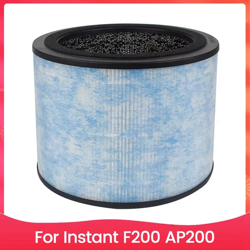 Фильтр SANQ AP200 для очистителя воздуха Instant F200 AP200, фильтр True HEPA класса H13 и фильтр с активированным углем
Фильтр SANQ AP200 для очистителя воздуха Instant F200 AP200, фильтр True HEPA класса H13 и фильтр с активированным углем