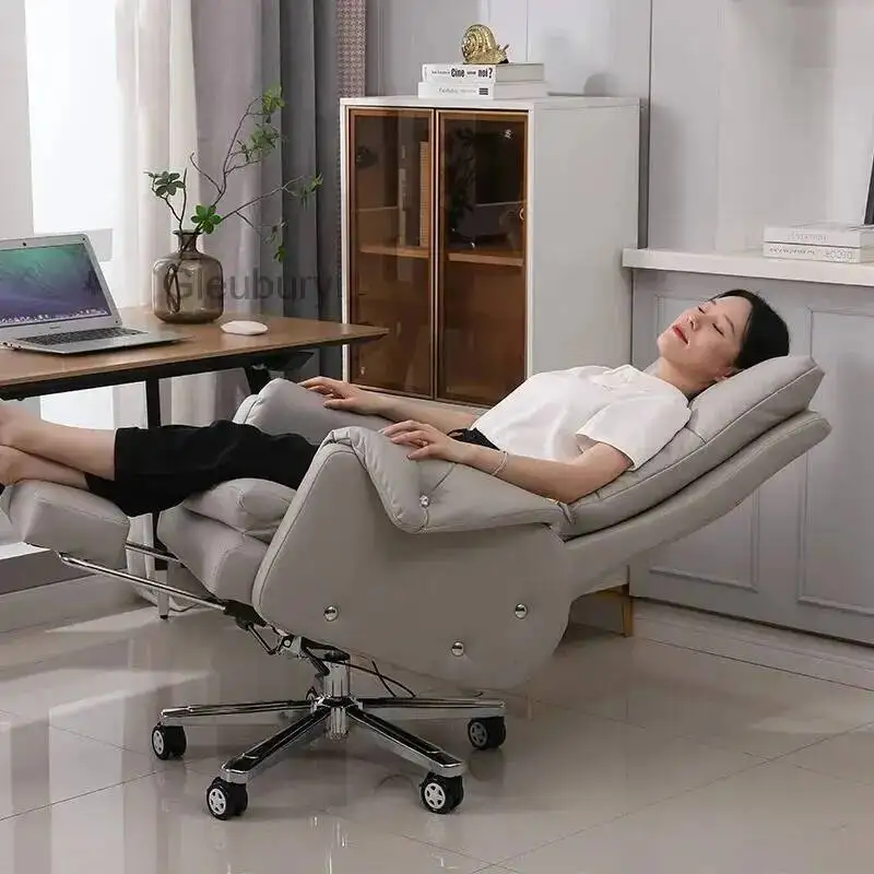 Nordic Headrest Armrest Office Modern Luxury Chair Design Recliner Gaming Chairs Ergonomic Rolling Silla Oficina Furniture
Nordic Headrest Armrest Office Modern Luxury Chair Design Recliner Gaming Chairs Ergonomic Rolling Silla Oficina Furniture