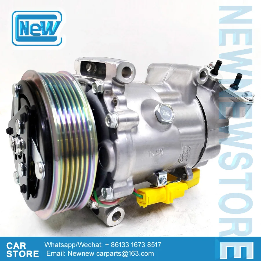 Компрессор переменного тока для Peugeot 206 307 Citroen C2 C3 SD6V12 9646273880 9655191580 9655421780 9659231580 9682930280 9684480180 1430
Компрессор переменного тока для Peugeot 206 307 Citroen C2 C3 SD6V12 9646273880 9655191580 9655421780 9659231580 9682930280 9684480180 1430