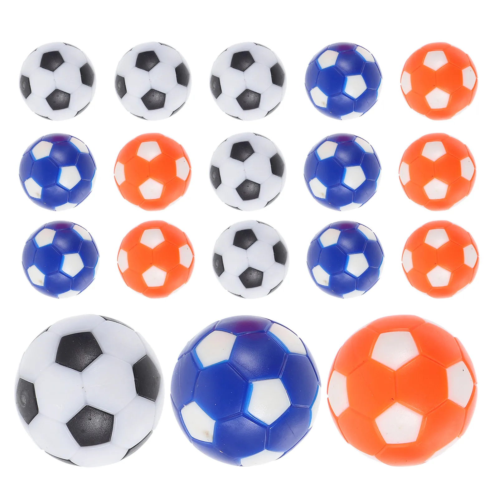18Pcs Foosball Table Balls 28Mm Colorful Tabletop Soccer Ball Replacements for Mini Foosball Tables Family Fun Portable Game
18Pcs Foosball Table Balls 28Mm Colorful Tabletop Soccer Ball Replacements for Mini Foosball Tables Family Fun Portable Game