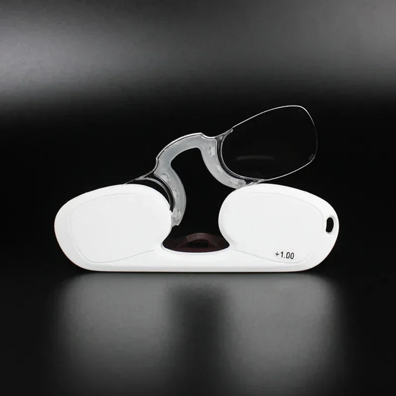 Clip Nose Portable Reading Glasses Woman Presbyopic Glasses with Out Temple Oval with Case for Small Face
Clip Nose Portable Reading Glasses Woman Presbyopic Glasses with Out Temple Oval with Case for Small Face
