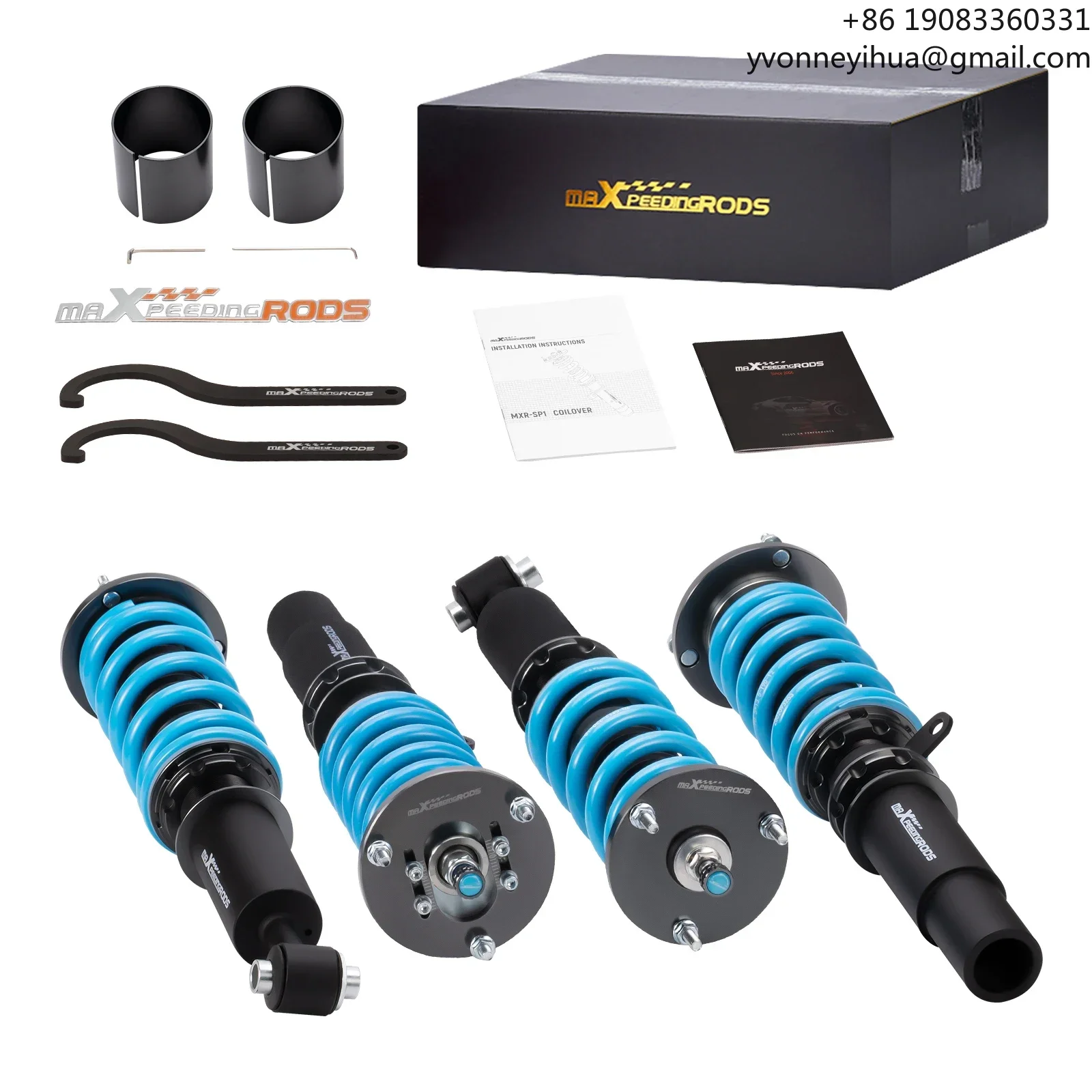 24 Way Damper Coilovers for BMW 5 E39 1995-2003 RWD Notchback 525i 530i 540i 520d
24 Way Damper Coilovers for BMW 5 E39 1995-2003 RWD Notchback 525i 530i 540i 520d