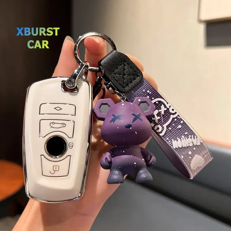 Чехол из ТПУ для автомобильного ключа с дистанционным управлением для BMW 1, 3, 5, 7 серии X1, X3, X5, X6, F25, F31, M3, M4, F10, F20, F30, F34, F11, F15, F16, аксессуары
Чехол из ТПУ для автомобильного ключа с дистанционным управлением для BMW 1, 3, 5, 7 серии X1, X3, X5, X6, F25, F31, M3, M4, F10, F20, F30, F34, F11, F15, F16, аксессуары