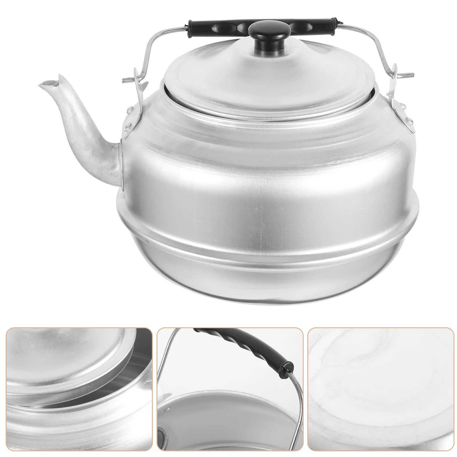 Aluminum Tea Kettle Stovetop Large Capacity with Lid Handle for Home Brewing Tea Coffee Teapot with Handle Aluminum Teapot
Aluminum Tea Kettle Stovetop Large Capacity with Lid Handle for Home Brewing Tea Coffee Teapot with Handle Aluminum Teapot
