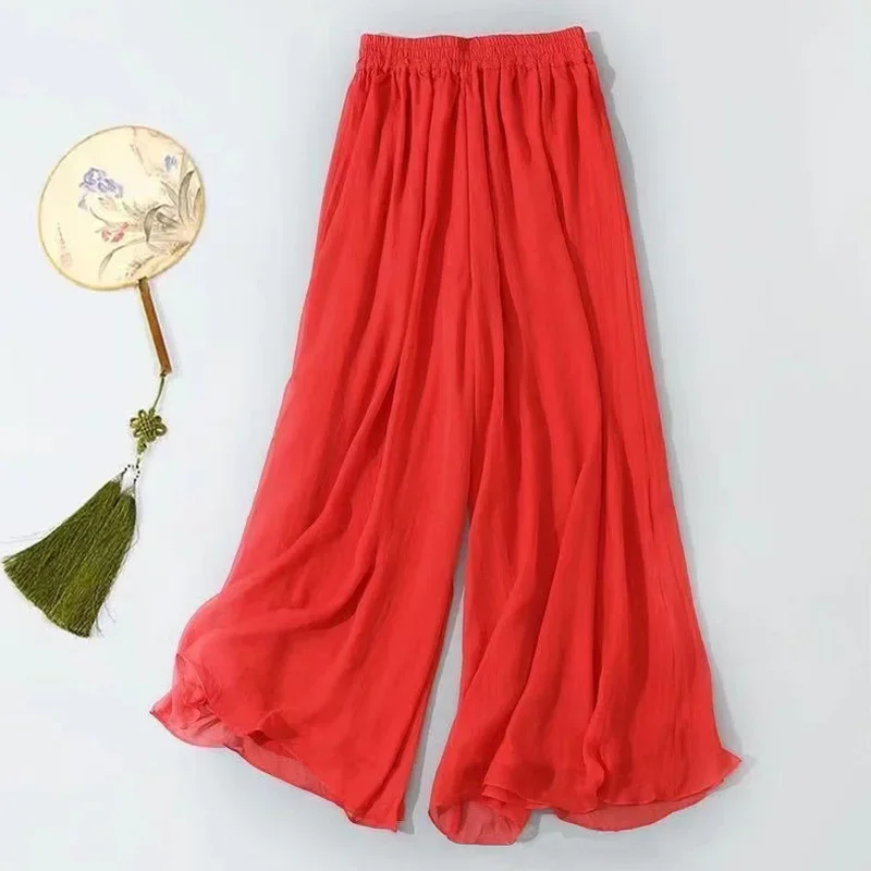 Classical Dance Chiffon Pants Wide Leg Pants for Women Modern Dance Training Pants Loose Dance Adult Girls Body Yoga
Classical Dance Chiffon Pants Wide Leg Pants for Women Modern Dance Training Pants Loose Dance Adult Girls Body Yoga