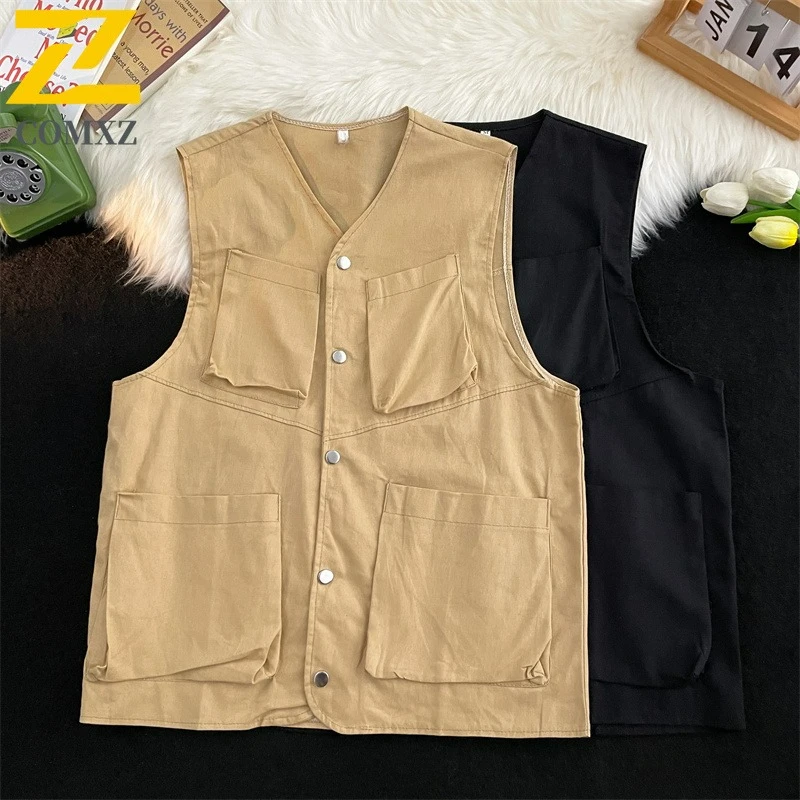 Fishing Vest Men 2025 New Mesh Workwear Sleeveless Jacket Tool Vests For Hiking Outdoor Camping Travel Photography Waistcoat
Fishing Vest Men 2025 New Mesh Workwear Sleeveless Jacket Tool Vests For Hiking Outdoor Camping Travel Photography Waistcoat