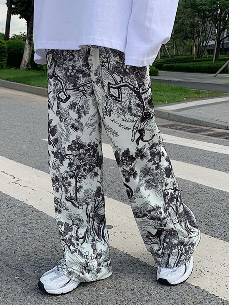 Cool Summer Graffiti Pants Harajuku Loose Japan Cool Autumn Trousers Fashion Funny Straight Hip Hop Gothic Summer Pants Women
Cool Summer Graffiti Pants Harajuku Loose Japan Cool Autumn Trousers Fashion Funny Straight Hip Hop Gothic Summer Pants Women