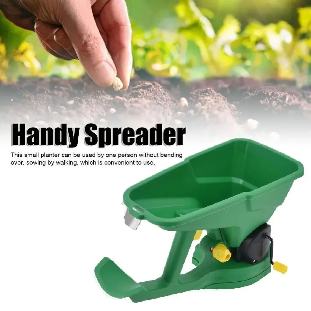 Handheld Seed Spreader Reusable Hand Tool Ease of Holding 1.5L Portable Planter Tool Adjustable Garden Tool Spreaders for Lawns
Handheld Seed Spreader Reusable Hand Tool Ease of Holding 1.5L Portable Planter Tool Adjustable Garden Tool Spreaders for Lawns