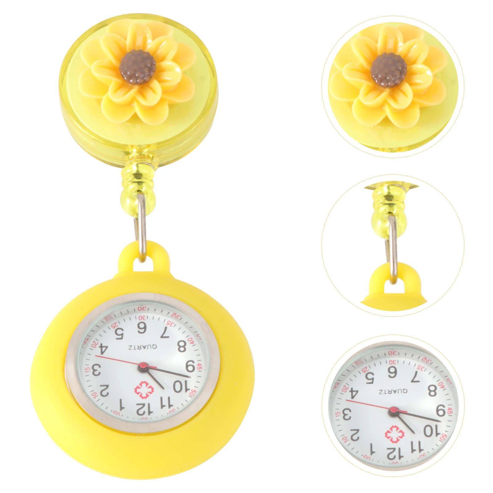 Silicone Clip on Pocket Watch Nurse Kids Mens Yellow Ladies Quartz Digital Watches Women Long Lasting Smooth Round Practical
Silicone Clip on Pocket Watch Nurse Kids Mens Yellow Ladies Quartz Digital Watches Women Long Lasting Smooth Round Practical