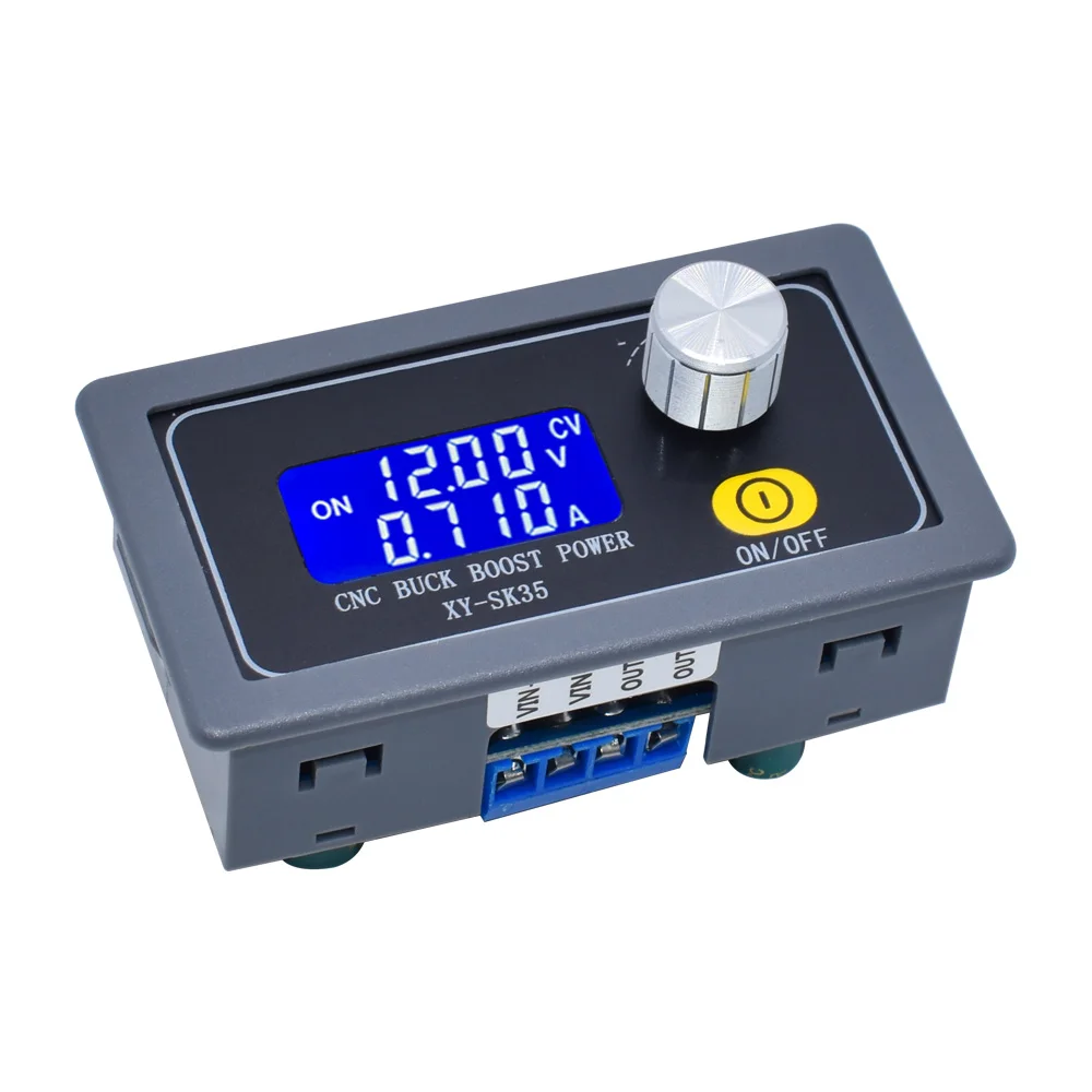 Applicable to XY-SK35 adjustable DC power supply module, 5V12V24V solar constant voltage
Applicable to XY-SK35 adjustable DC power supply module, 5V12V24V solar constant voltage
