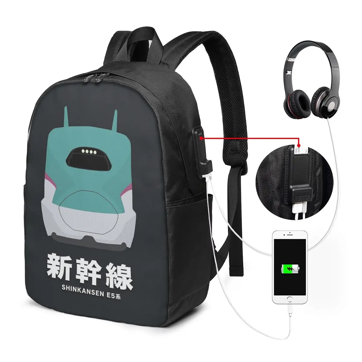 Japanese Shinkansen Bullet Trains Backpack Travel Notebook Bag Computer College Student School Bag Laptop Shoulder Bags
Japanese Shinkansen Bullet Trains Backpack Travel Notebook Bag Computer College Student School Bag Laptop Shoulder Bags