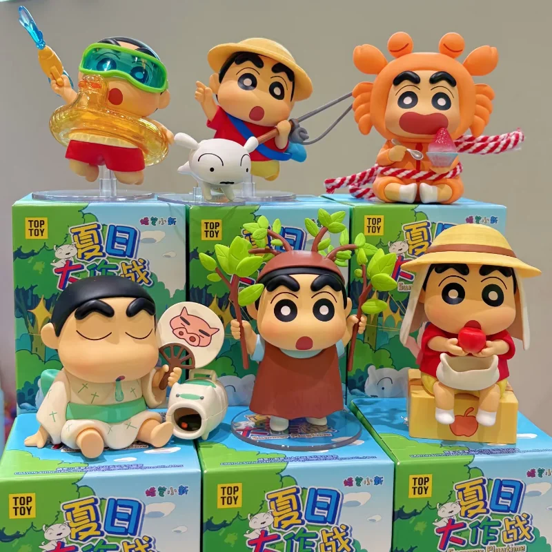 Подлинный карандаш Toptoy Shin-Chan, летняя серия для игр, слепая коробка, Коллекционная модель, кукла, декор для рабочего стола, кавайная слепая коробка, игрушка в подарок 
Подлинный карандаш Toptoy Shin-Chan, летняя серия для игр, слепая коробка, Коллекционная модель, кукла, декор для рабочего стола, кавайная слепая коробка, игрушка в подарок