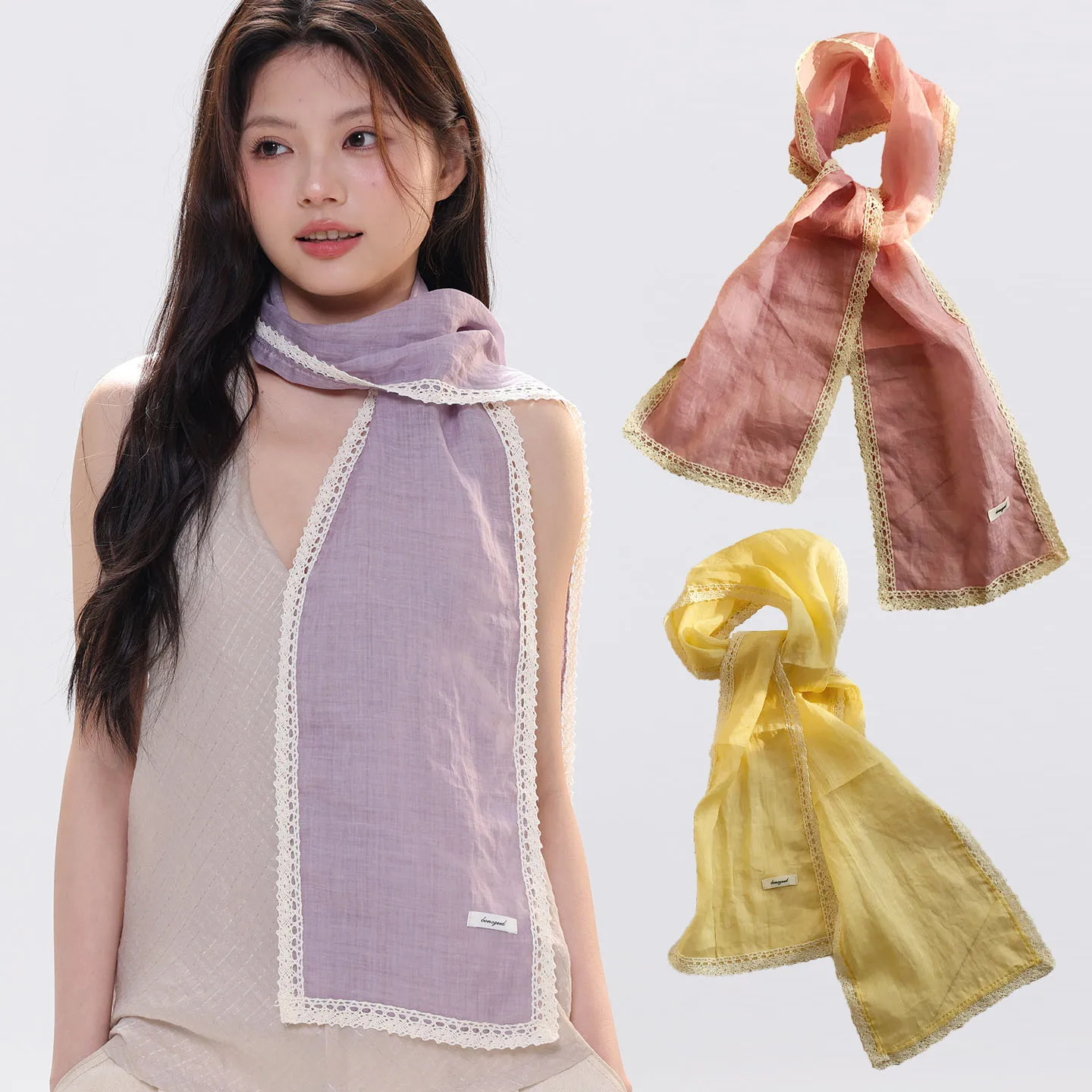 Luxury Solid Scarf Headscarf Shawl Wraps Neckerchief Bandana Headband Ribbon Handkerchief Foulards Femme Accesories
Luxury Solid Scarf Headscarf Shawl Wraps Neckerchief Bandana Headband Ribbon Handkerchief Foulards Femme Accesories