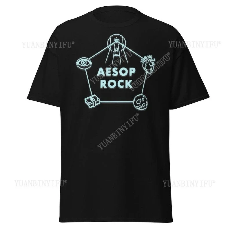 Aesop Rock T-Shirt Underground Abstract Rap Merch Gothic Death Melodic Thrash Metal Band Short Sleeve Shirt
Aesop Rock T-Shirt Underground Abstract Rap Merch Gothic Death Melodic Thrash Metal Band Short Sleeve Shirt
