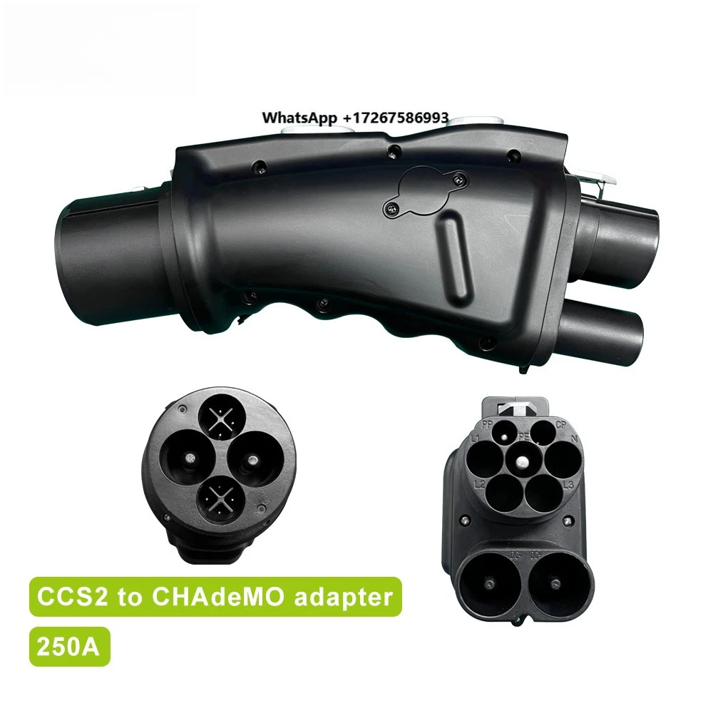 Zencar DC CCS2 to CHAdeMO EV Adapter 250A EV Charger Converter Combo 2 to Chademo Connector Fast Charging for Japanese Car
Zencar DC CCS2 to CHAdeMO EV Adapter 250A EV Charger Converter Combo 2 to Chademo Connector Fast Charging for Japanese Car