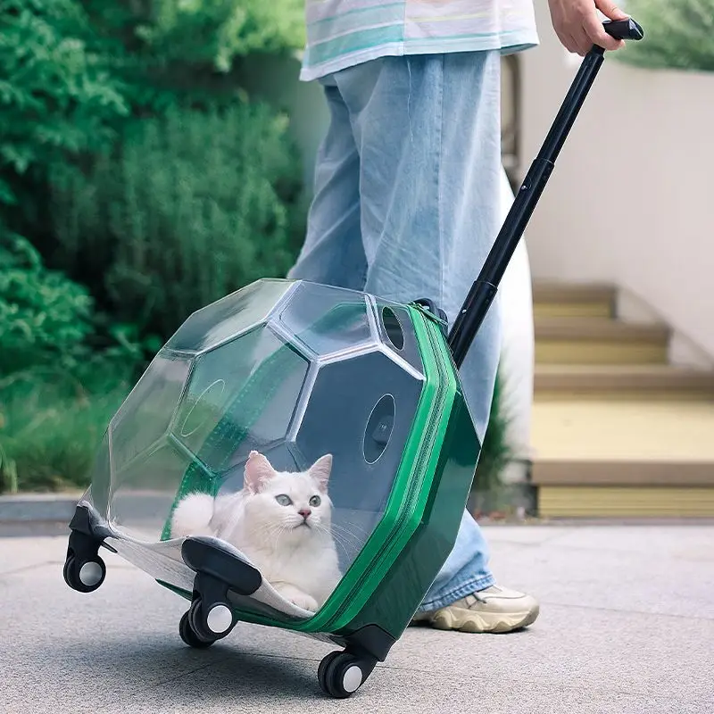 Trolley Box Cat Portable Backpack Dog Travel Bag Large Capacity Transporter Cats Stroller Carrying Pet Carriers Supplies
Trolley Box Cat Portable Backpack Dog Travel Bag Large Capacity Transporter Cats Stroller Carrying Pet Carriers Supplies