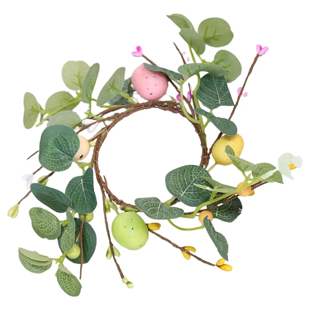 Creative Easter Egg Wreath Spring Party Decor Farmhouse Layout Prop Simulation Eucalyptus Ring Wedding Table
Creative Easter Egg Wreath Spring Party Decor Farmhouse Layout Prop Simulation Eucalyptus Ring Wedding Table