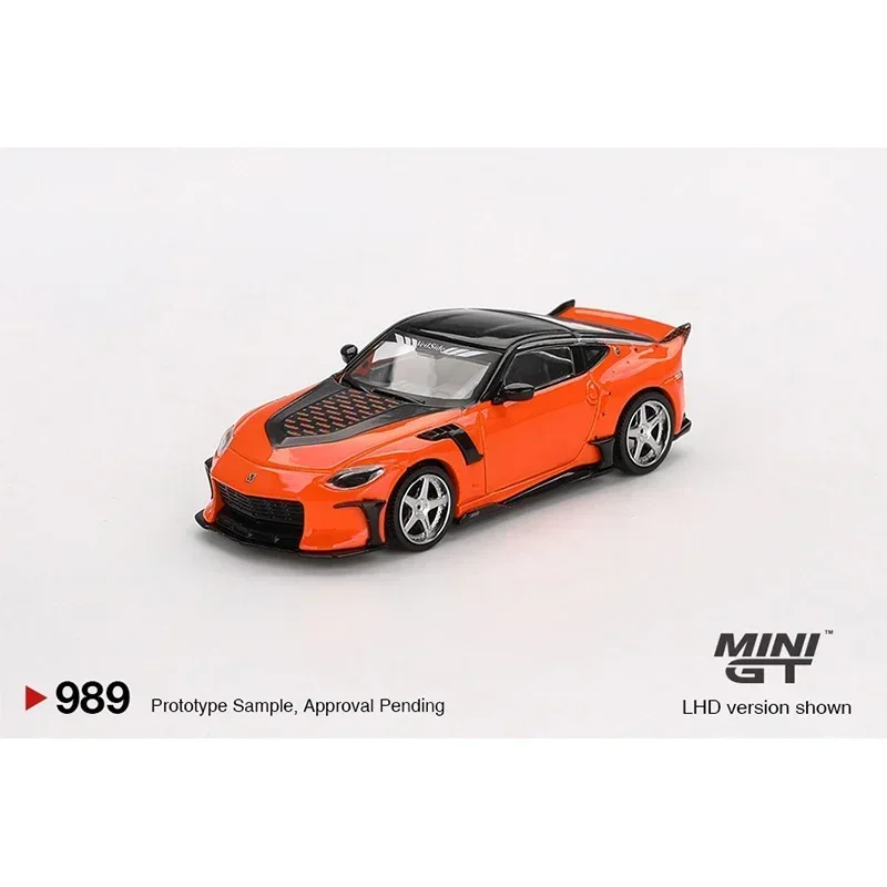 PreSale MINIGT 989 1:64 Nissan Z VeilSide FFZ400 Orange Diecast Car Model Collection Toys
PreSale MINIGT 989 1:64 Nissan Z VeilSide FFZ400 Orange Diecast Car Model Collection Toys